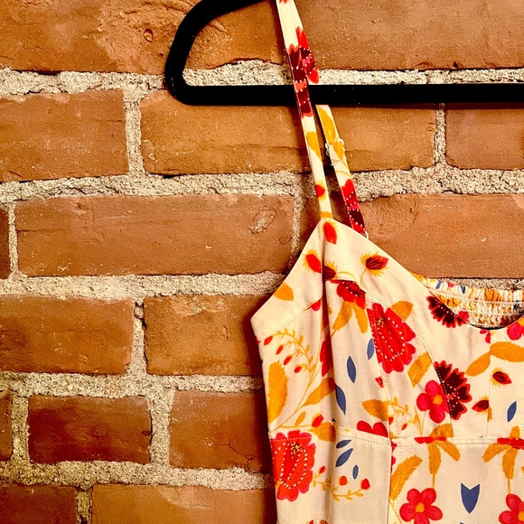 Express Floral Skater Dress - Picture 3 of 5